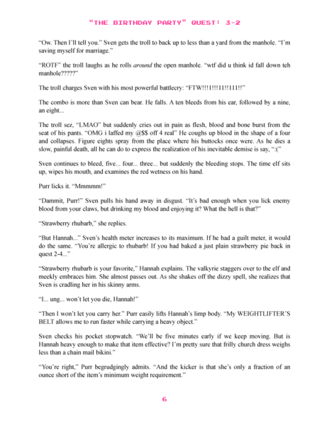 The Birthday Party Quest 3-2, page 06