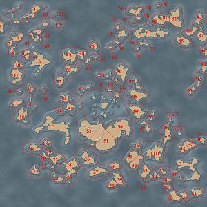 Unfinished Archipelago Map
