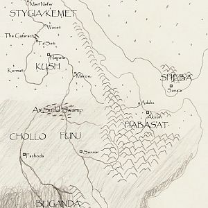 The Stone of Amun Map