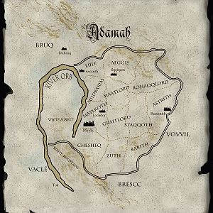Map of Adamah