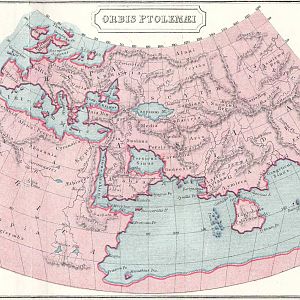 World Map of Ptolemy