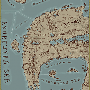 Realms of Western Aphal in the 25th Age