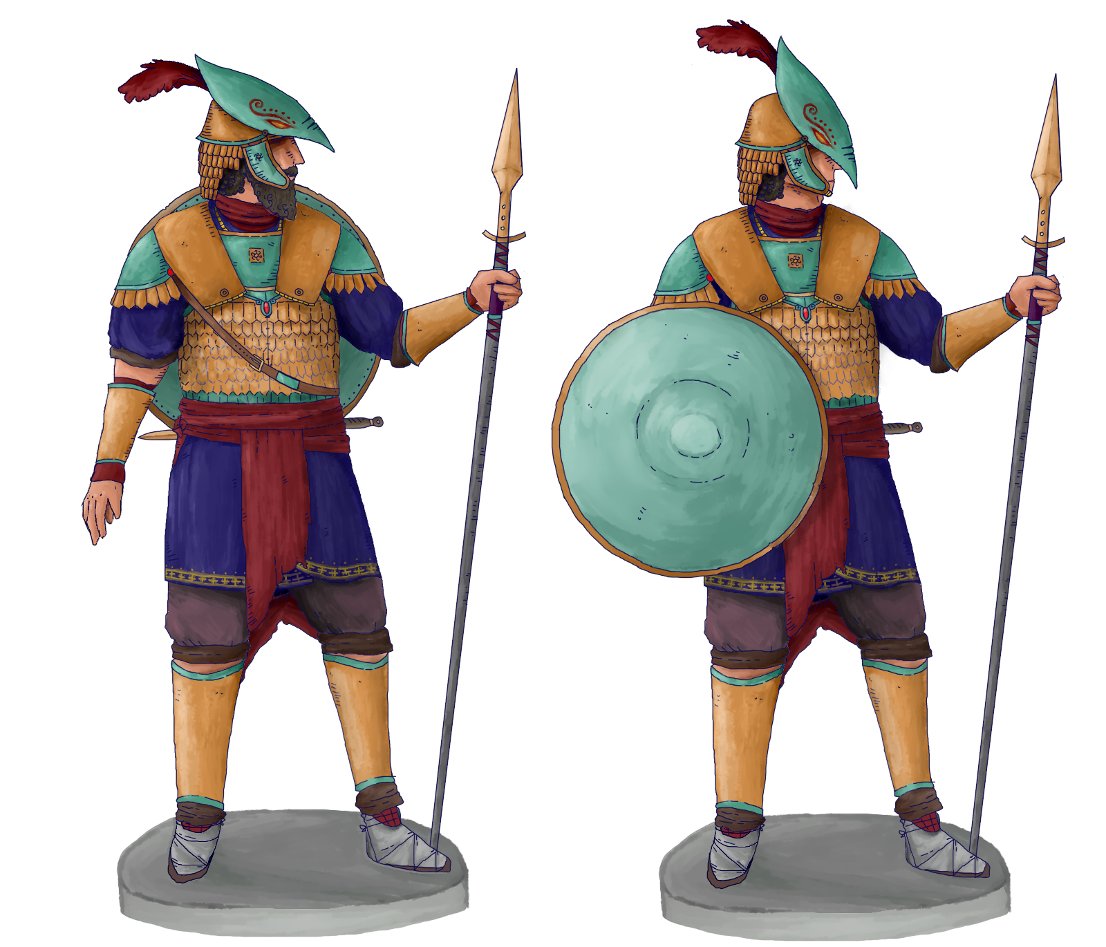 Aazorite Dragoons of the First Age