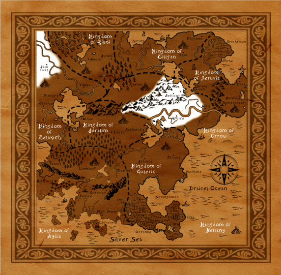 Celithien World Map
