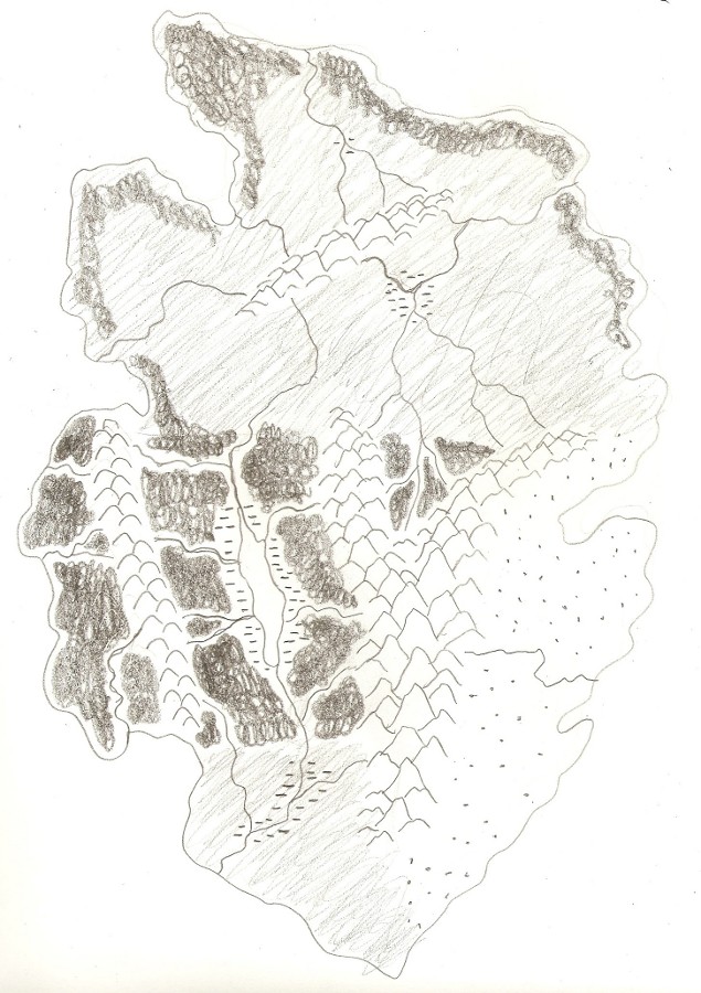 The Continent of Barayetu V1