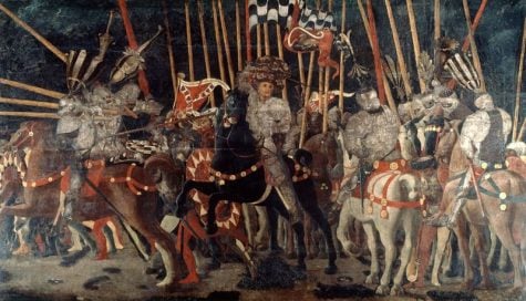 Painting by Paolo Uccello
Battle of San Romano